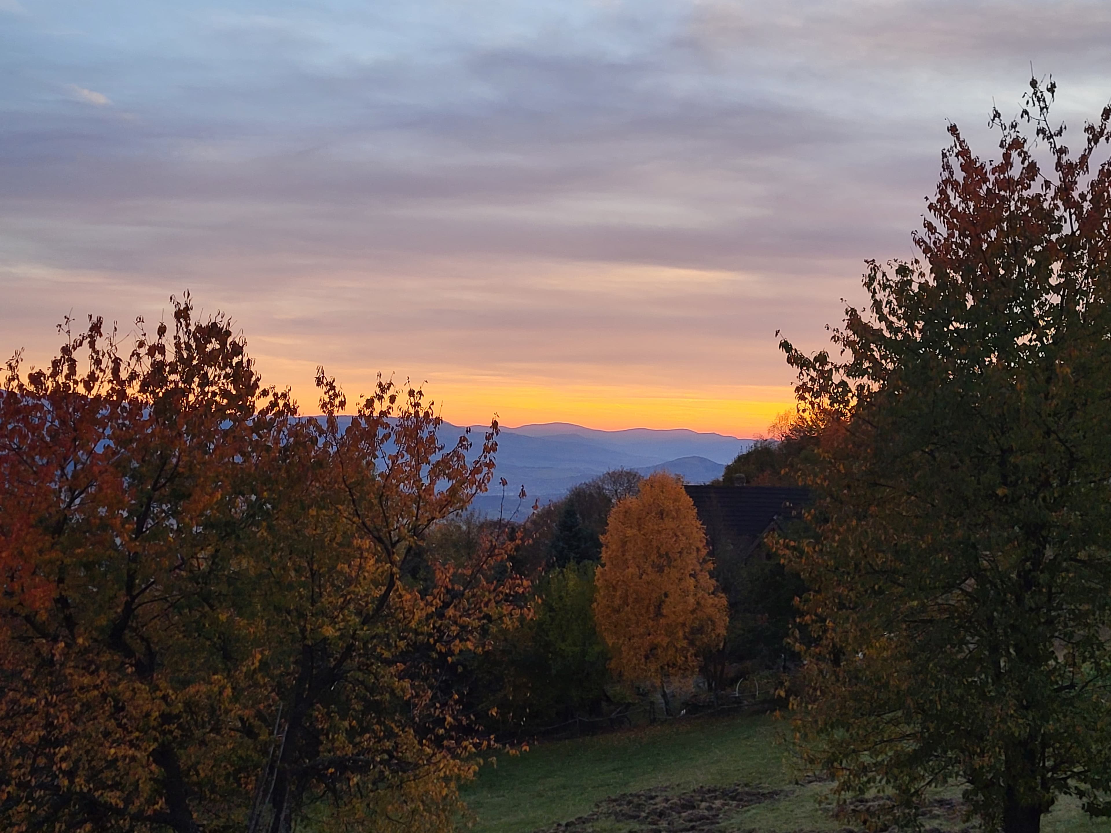 Złota jesień w górach